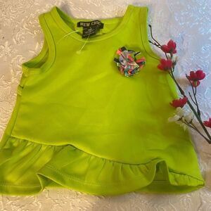 🌺 New Chic Toddler Girls Ruffle Short Sleeve Size 18M